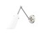 Z-Lite Julia Wall Sconce, 1-Light, 5.25 In.W x 29.75 In.L x 5.25 In.H, Brushed Nickel/Opal 350S-BN - alternate 7
